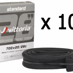 Vittoria Chambre à Air Standard 700x20/28C SV 80mm (10 Pièces)