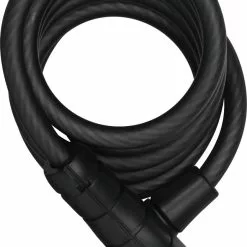 Abus Primo 5510K/180 SR Antivol à Câble Spiralé, Y Compris Support SR