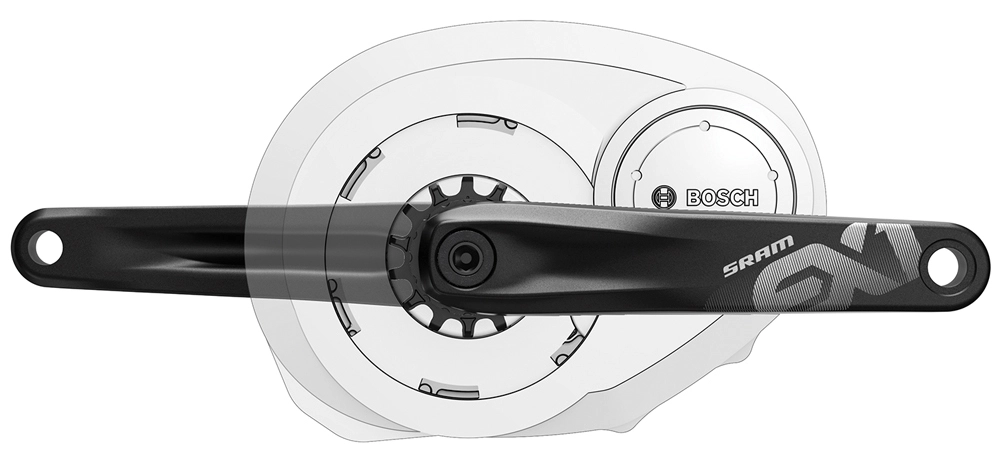 SRAM EX1 1x8-fach Manivelle ISIS E-Bike 4 SRAM EX1 1x8-fach Manivelle ISIS E-Bike – Image 2