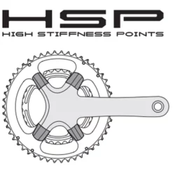 MICHE Plateau Shimano Ultegra 11 Vitesses 4 Bras -Vision Soldes Miche HSP HighStiffnessPoints