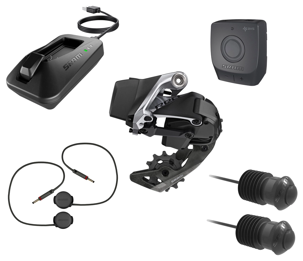 SRAM Groupe De Changement De Vitesse Red ETap AXS Aero 1x12-speed 3 SRAM Groupe De Changement De Vitesse Red ETap AXS Aero 1x12-speed