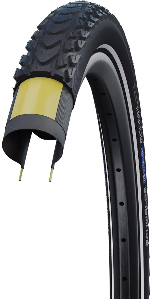 Schwalbe Marathon Mondial DD TravelStar 50-622 Pneus Pliants 5 Schwalbe Marathon Mondial DD TravelStar 50-622 Pneus Pliants – Image 3