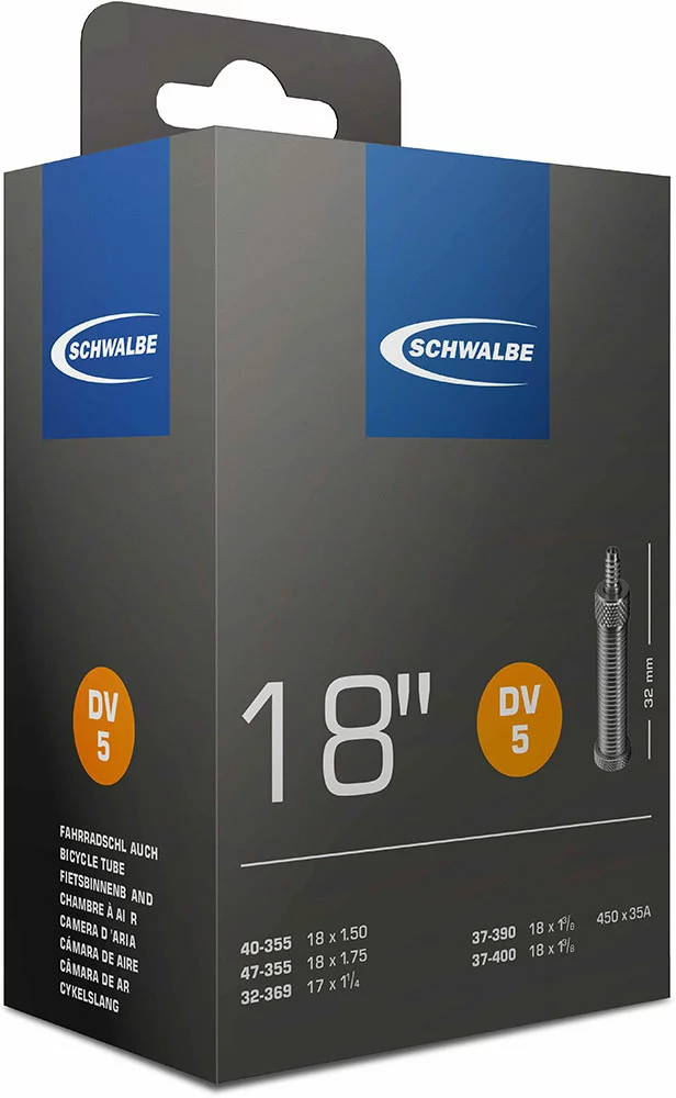 Schwalbe DV 5 Tuyau Pour 18 3 Schwalbe DV 5 Tuyau Pour 18