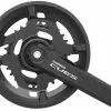 Shimano CUES FC-U4010 Pédalier 9/10 Vitesses 46/30 Avec Protection De Chaîne -Vision Soldes Shimano CUES FC U4010 9 10 fach Kurbel 46 30 mit Kettenschutz EFCU40102CX60C