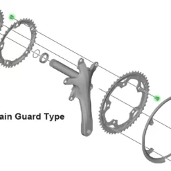 Shimano Vis De Plateau SORA/CLARIS (5 Pièces) -Vision Soldes Shimano SORA CLARIS Kettenblattschrauben 5 Stuck Y1P298030 b