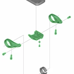 Shimano STEPS Support D'écran Pour SC-E6100/E6010 -Vision Soldes Shimano STEPS Display Halterung fur SC E6100 Y78S98040 b
