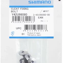 Shimano Vis De Plaque De Chaussure M5 X 8mm Pour SM-SH10/11/12 6 Shimano Vis De Plaque De Chaussure M5 X 8mm Pour SM-SH10/11/12 -Vision Soldes Shimano Schuhplatten Schrauben M5 x 8mm Y42U98080 b
