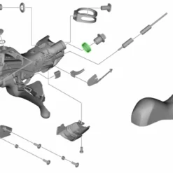Shimano Bague De Connexion DURA ACE/ULTEGRA/105 Pour STI 5 Shimano Bague De Connexion DURA ACE/ULTEGRA/105 Pour STI -Vision Soldes Shimano Verbindungsring Y0C514000 a