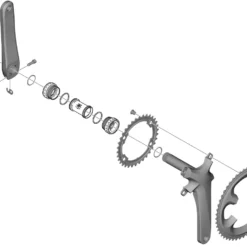 Shimano Vis De Fixation De Manivelle Ultegra/105/Tiagra 5 Shimano Vis De Fixation De Manivelle Ultegra/105/Tiagra -Vision Soldes Shimano Y1P417000