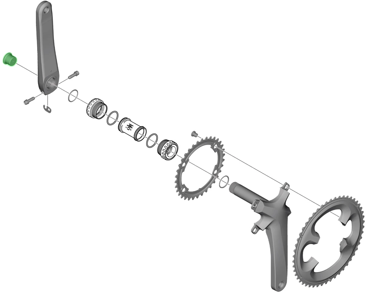 Shimano Vis De Fixation De Manivelle Ultegra/105/Tiagra 4 Shimano Vis De Fixation De Manivelle Ultegra/105/Tiagra – Image 2