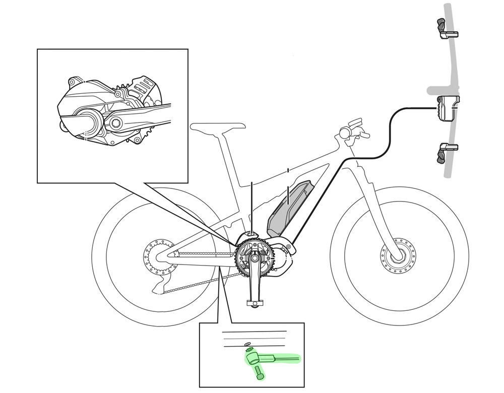 Shimano STEPS SM-DUE10 Capteur De Vitesse Pour Tous Les Freins 4 Shimano STEPS SM-DUE10 Capteur De Vitesse Pour Tous Les Freins – Image 2