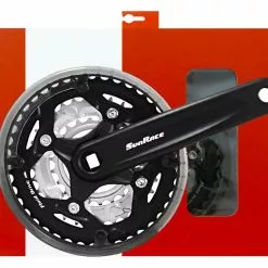 SUNRACE FCM513 Manivelle Carrée 6/7/8 Vitesses 42/34/24 152mm -Vision Soldes SunRace FCM513 6 7 8 fach Vierkant Kurbel 42 34 24 152mm FCM513 BOX a