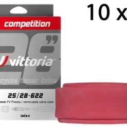 Vittoria Latex De Compétition 25/28-622 Tube 48mm (10 Pièces)