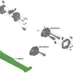 Shimano TL-BME04 Gabarit Pour Support De Batterie STEPS BM-E8030/E8031 -Vision Soldes Y13000050SHIMANO4550170530129SchabloneTL BME04fuerSTEPSAkkuhalterBM E8030undBM E8031 a