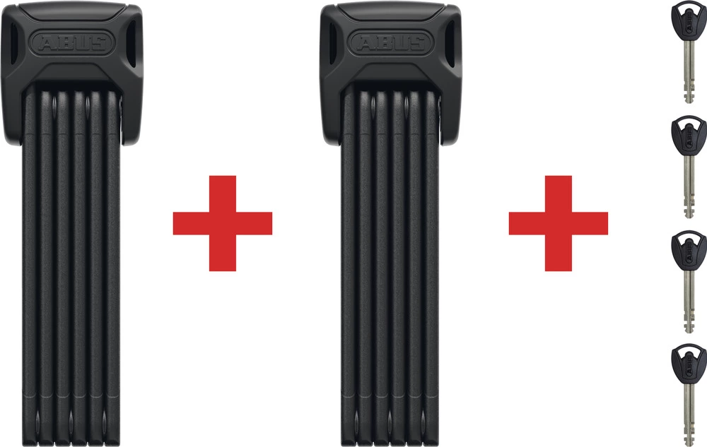 Abus Antivol Pliable Bordo 6000K/90 BK SH Twinset 3 Abus Antivol Pliable Bordo 6000K/90 BK SH Twinset